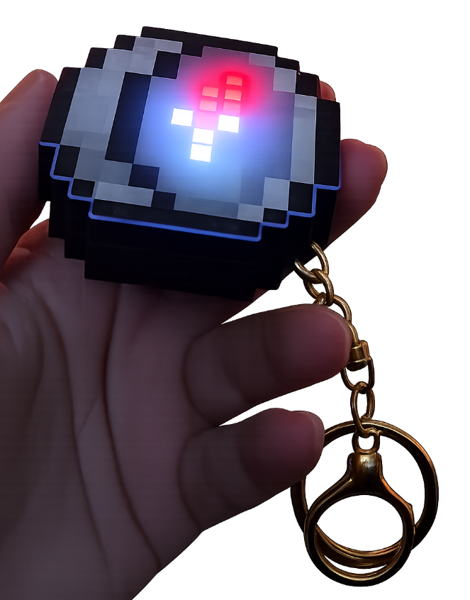 Brújula Pixel Movible